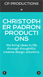 Mobile Screenshot of christopherpadronproduction.com